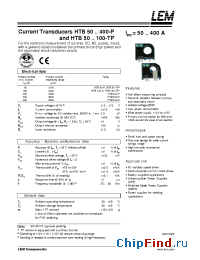 Datasheet HTB50-P manufacturer LEM